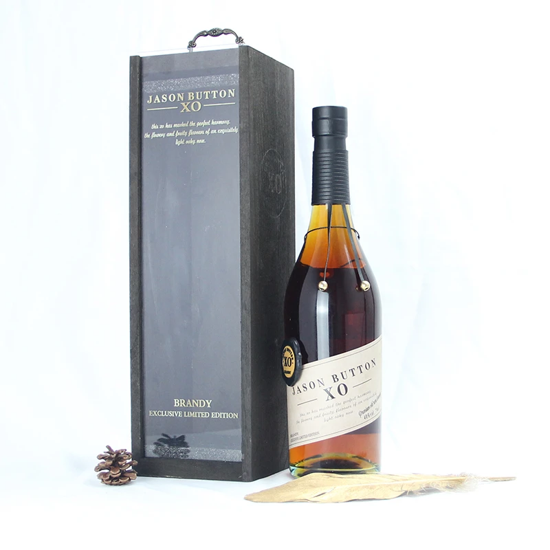【花间酒】法国进口杰森巴顿圣诺威XO白兰地洋酒礼盒木箱装