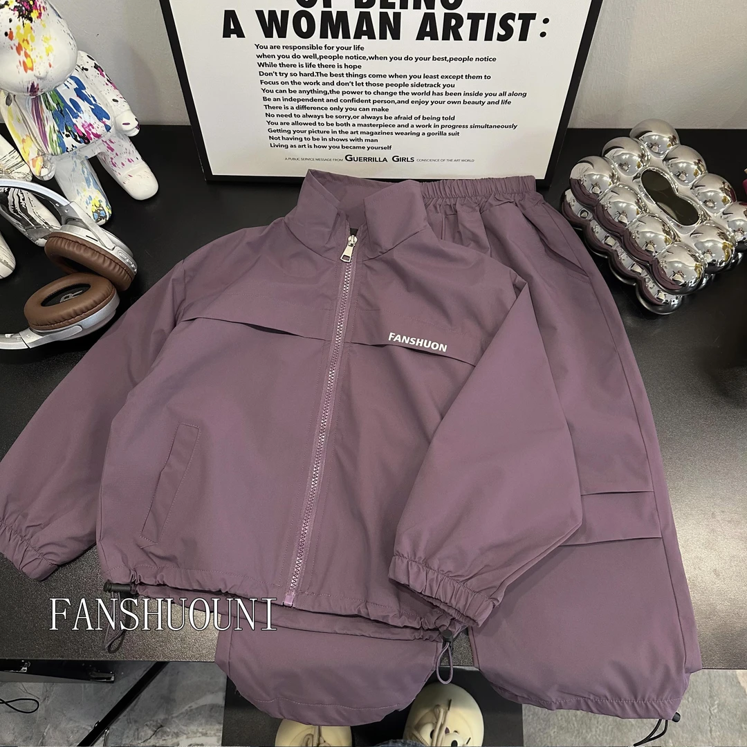 男童秋装套装2024新款儿童秋季衣服洋气网红炸街时髦男宝宝春秋款