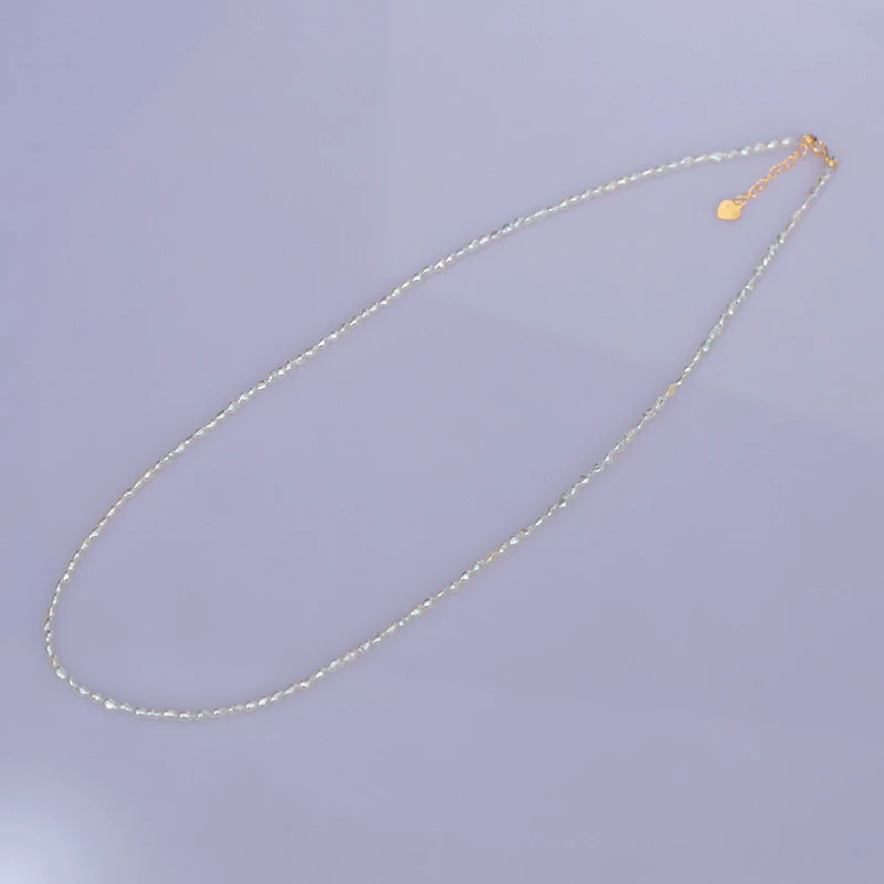 海水Keshi项链强光碎银时尚项链baby珍珠锁骨链白色颈链百搭