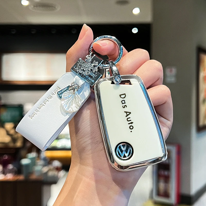 大众钥匙套帕萨特迈腾330豪华b8高级cc途岳2023款23新车壳扣男女