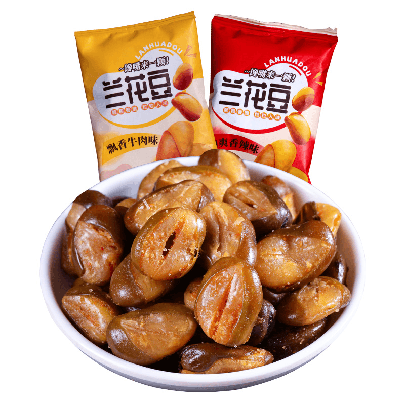 兰花豆香酥蚕豆即食下酒解馋好吃美味小零食休闲传统小吃炒货食品
