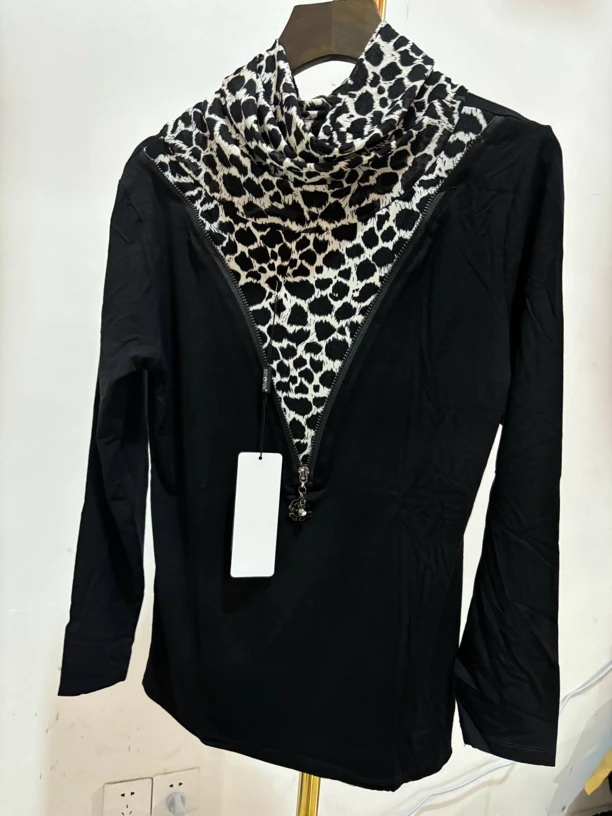 秋冬时尚大气百搭显瘦气质修身弹力长袖打底