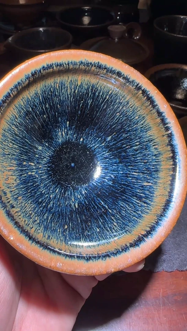 【闪购商品】茶盏通天龙窑柴烧建盏