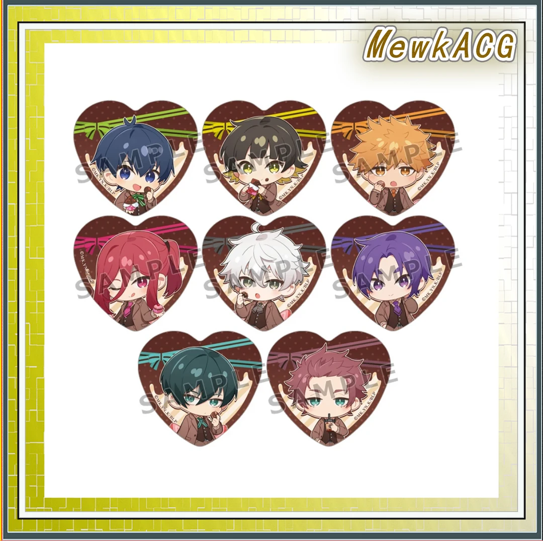 【蓝色监狱】蓝锁情人节巧克力心形Q吧唧徽章（默认代拆）