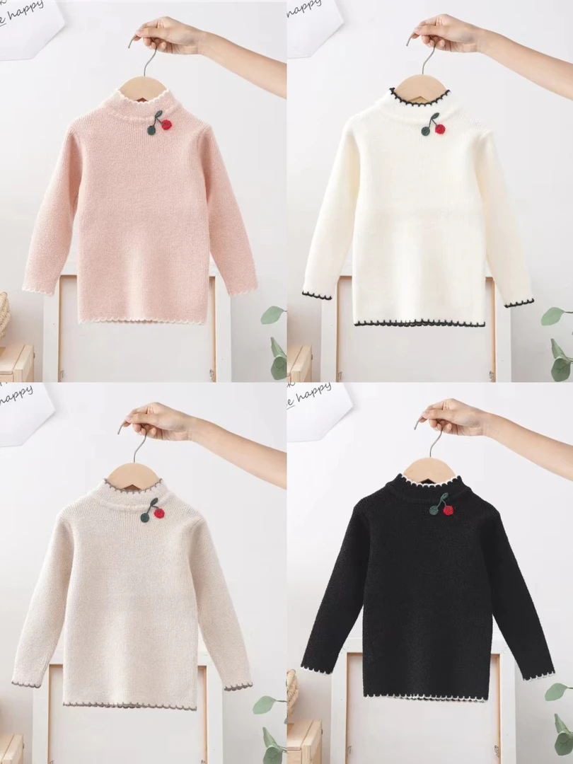 2023新款韩系冬季女童毛衣亲肤打底毛衣522