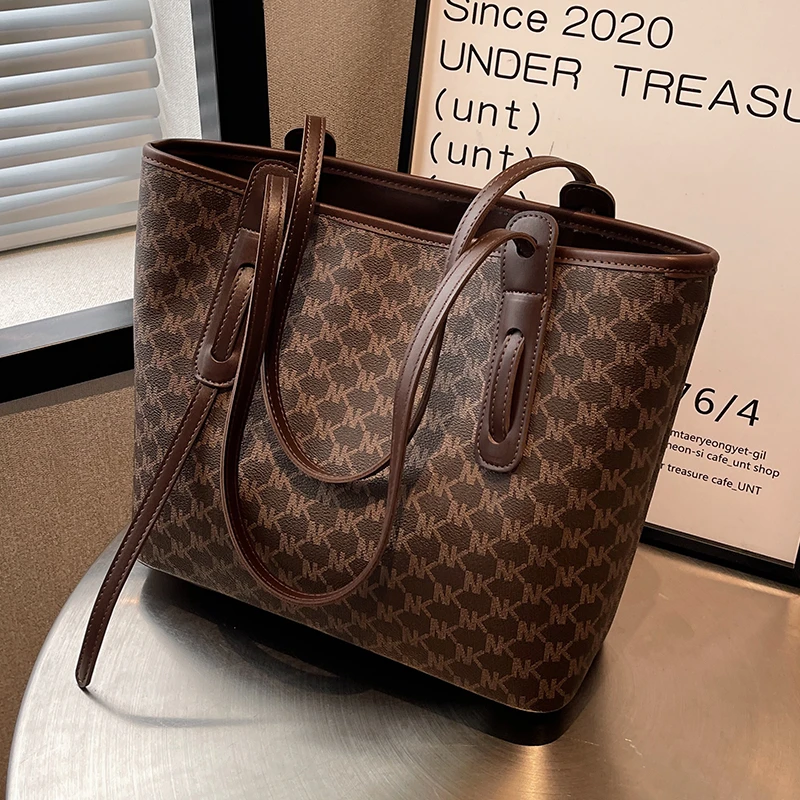 大容量包包女包2025新款时尚秋冬休闲单肩包高级感上课通勤托特包