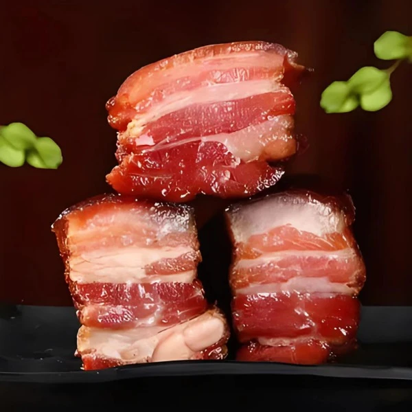(直播现称)腊肉五花肉松柏烟熏传统腌制腊味香浓