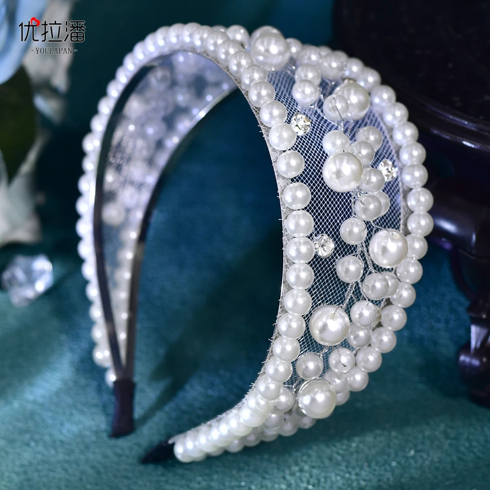 优拉潘气质新娘婚纱精致头饰时尚百搭新娘发饰新娘小众饰品HP805