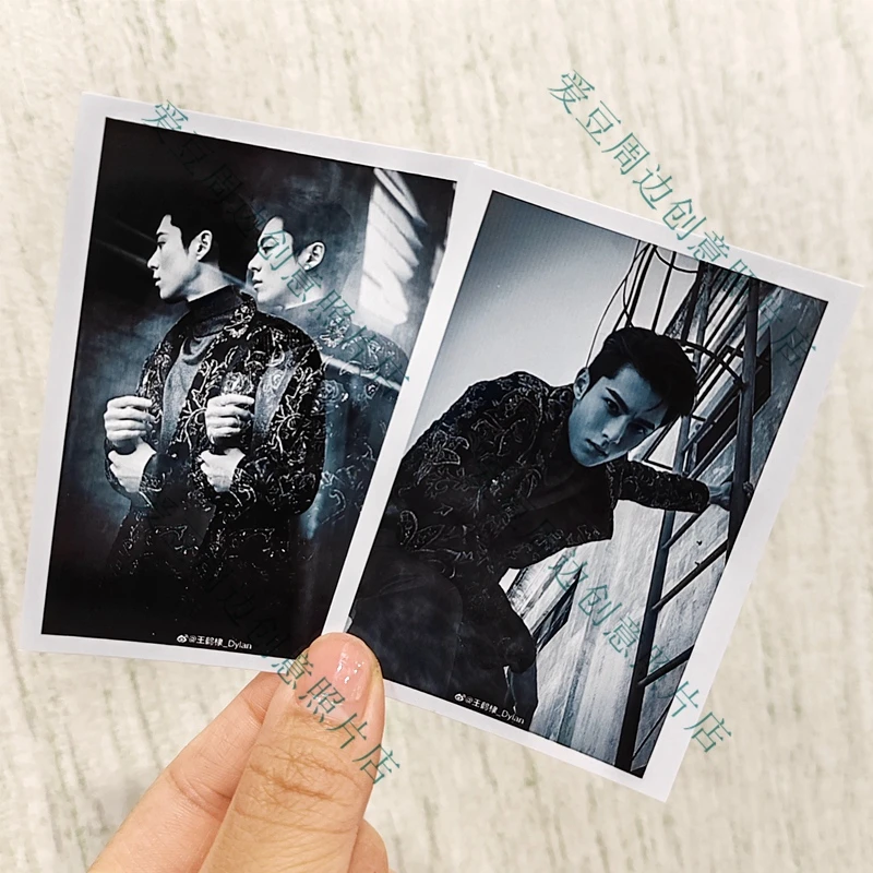 王鹤棣爱豆周边精选语录卡照片最新写真集lomo卡创意明信片相片集