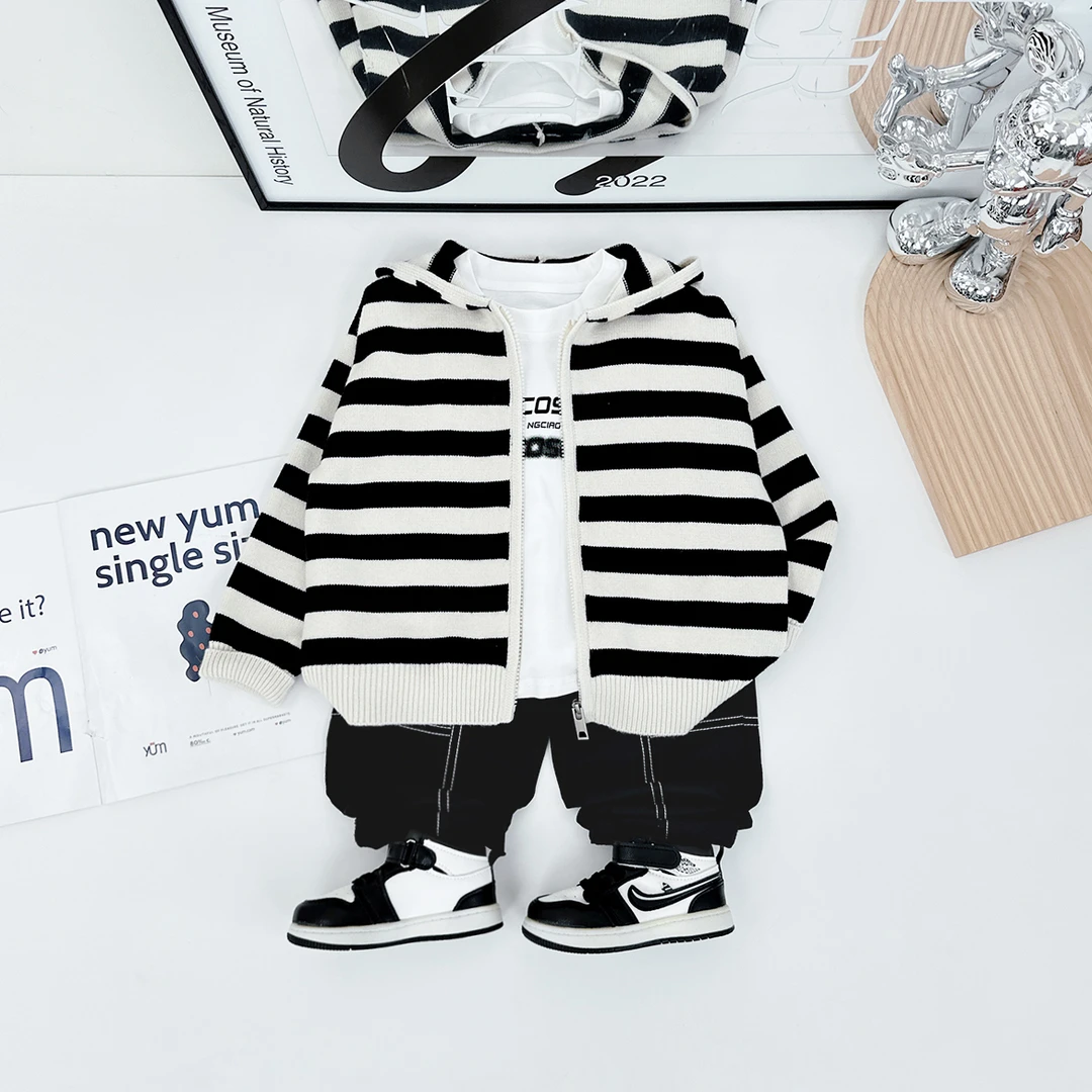 男童毛衣针织开衫外套儿童2024新款秋装 D-YMDX116 悠悠童话童装