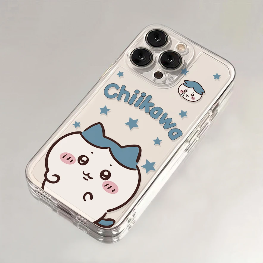 chiikawa苹果15手机壳iPhone14/13/12太空壳华为vivo小米OPPO小八