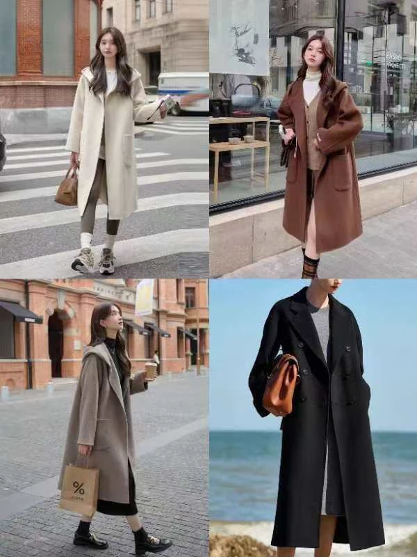 C091-C100大衣显瘦时尚中长款