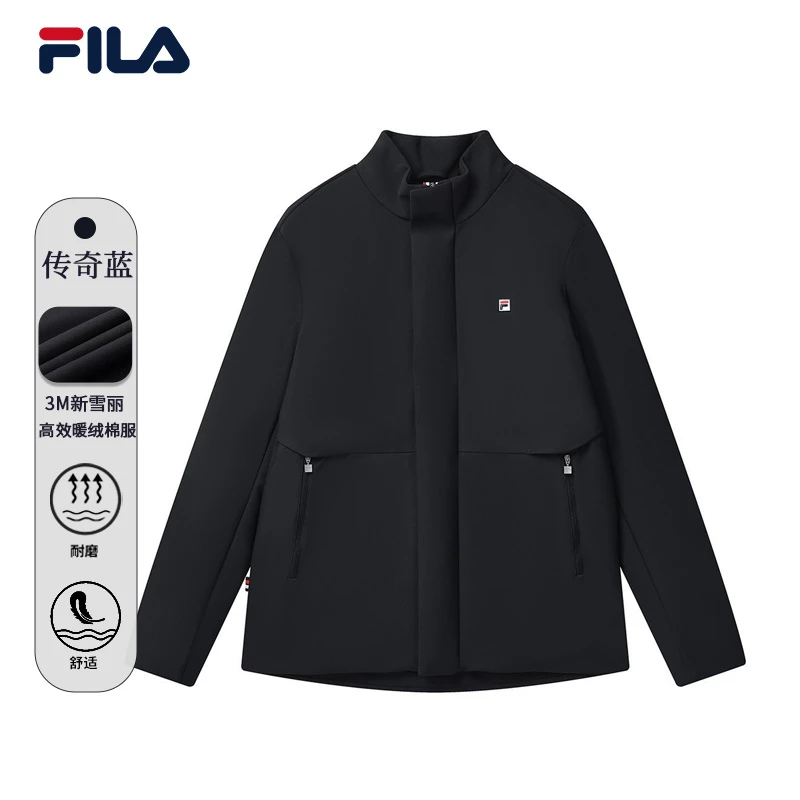 斐乐FILA男士【3M新雪丽*高效暖绒棉服】冬保暖棉服外套F11M311902F