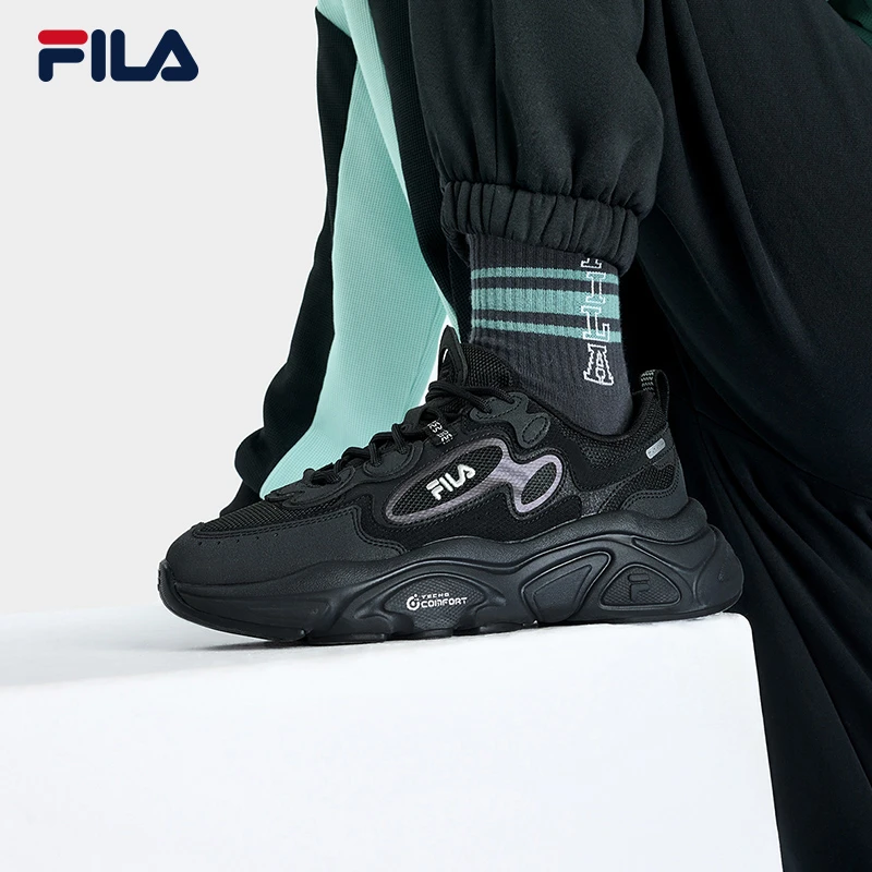 Fila/斐乐【火星鞋】新款女士百搭时尚复古户外运动鞋子F12W332117F