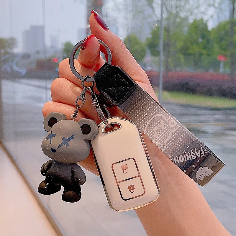 适用丰田威驰致炫钥匙包威驰FS致享车卡通钥匙皮套逸致装遥控单壳