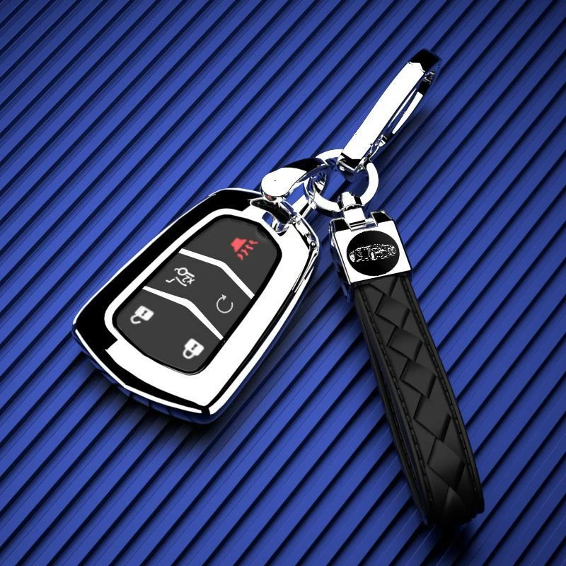 22-24款凯迪拉克xt5钥匙套男卡迪拉克ct6高档壳xt4女xt6汽车用品