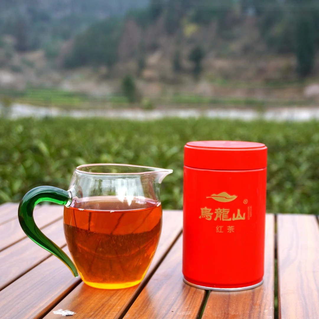 乌龙山红茶小圆罐高山云雾湘西特产茶