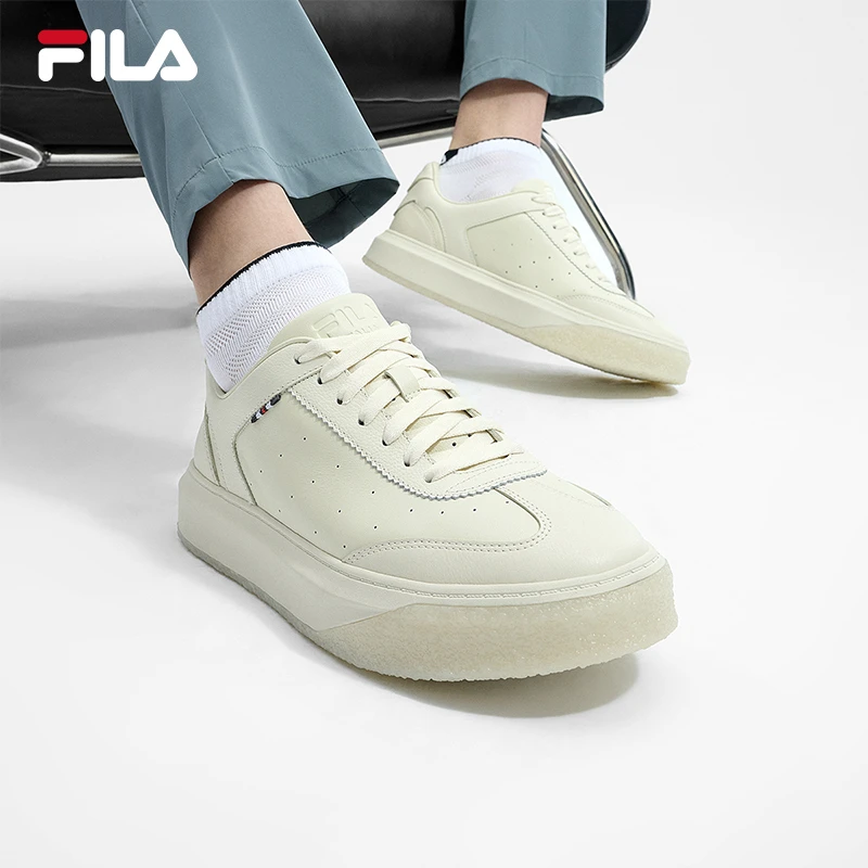 FILA 斐乐官方男鞋OLIMPICA摩登板鞋2024夏款时尚休闲鞋运动鞋