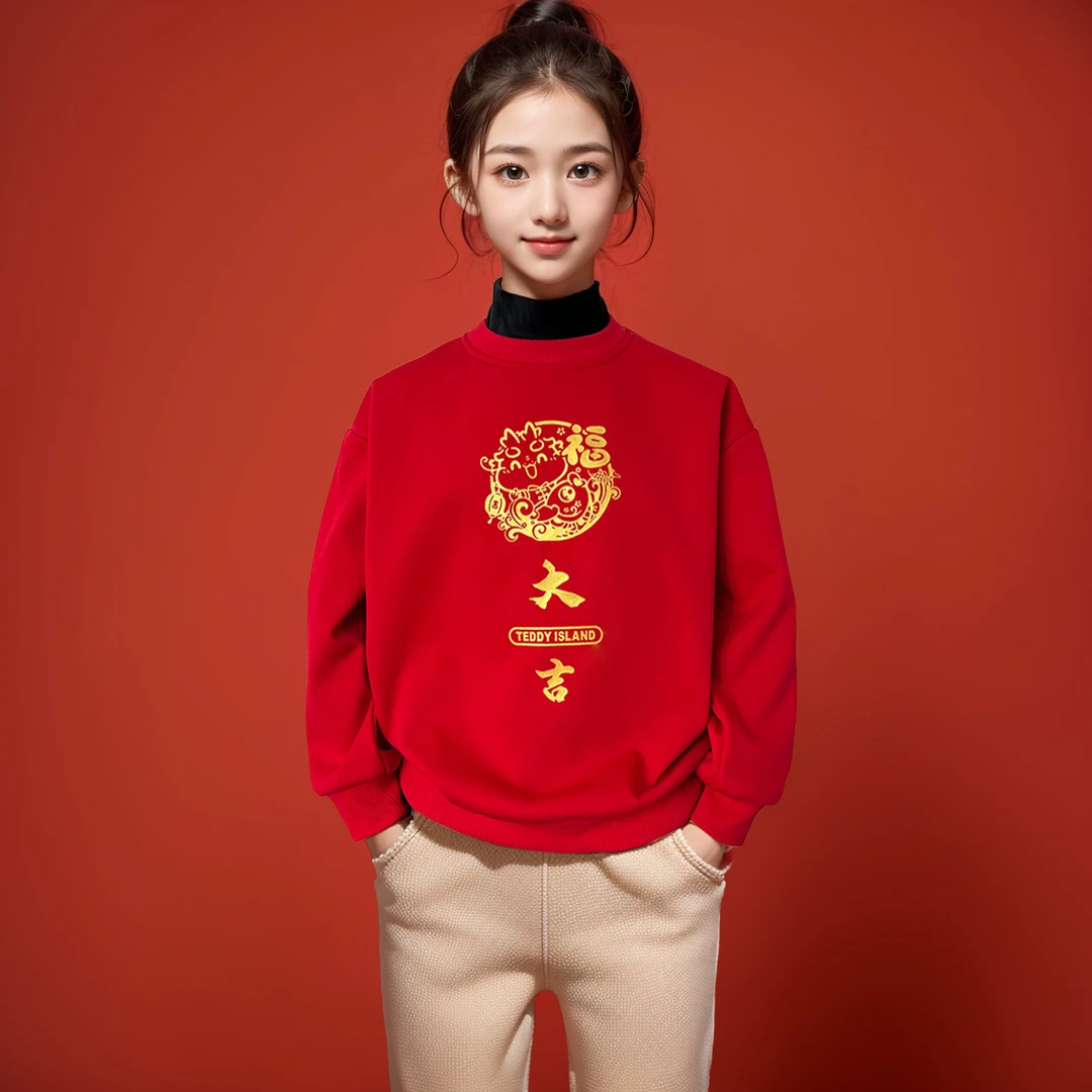 【23848】24年冬季新款加绒卫衣