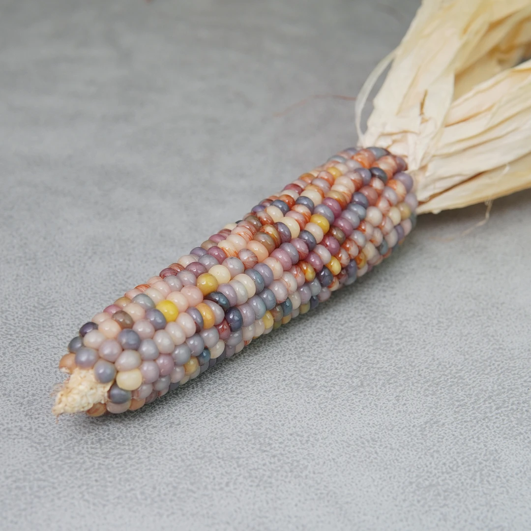 干料文玩玉米毛料手工DIY一代龙鳞血丝饰品摆件