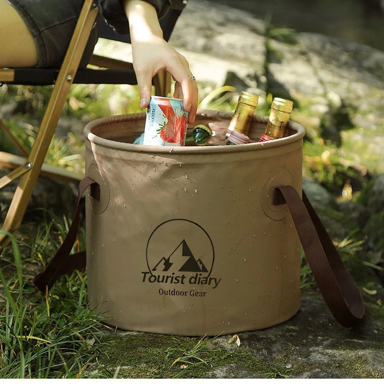 【宠粉福利】折叠水桶户外钓鱼桶车载洗车桶家用便携水箱