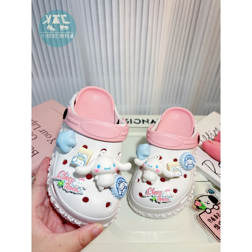 女童幼儿童宝宝居家拖鞋浴室洗澡洞洞鞋 夏季外穿外出防滑eva材质