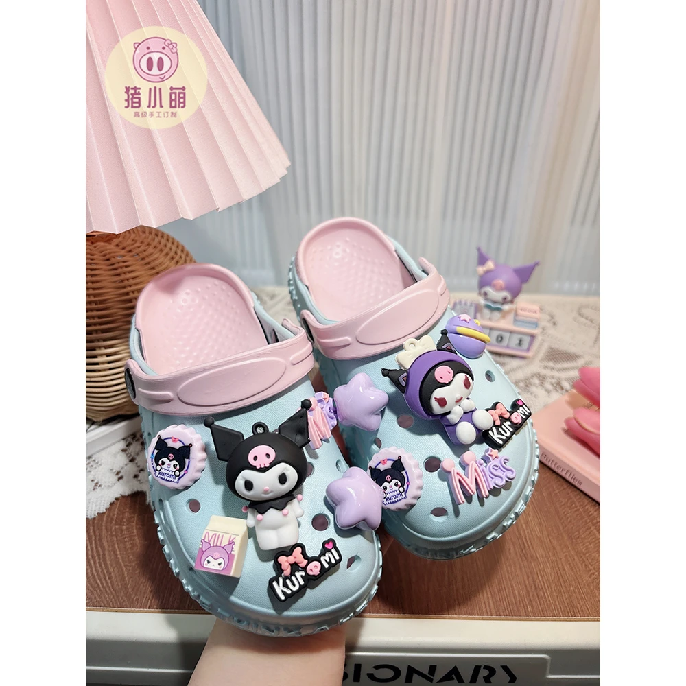 女童洞洞鞋幼儿童小童宝宝室内居家洗澡拖鞋eva材质 夏天夏季防滑