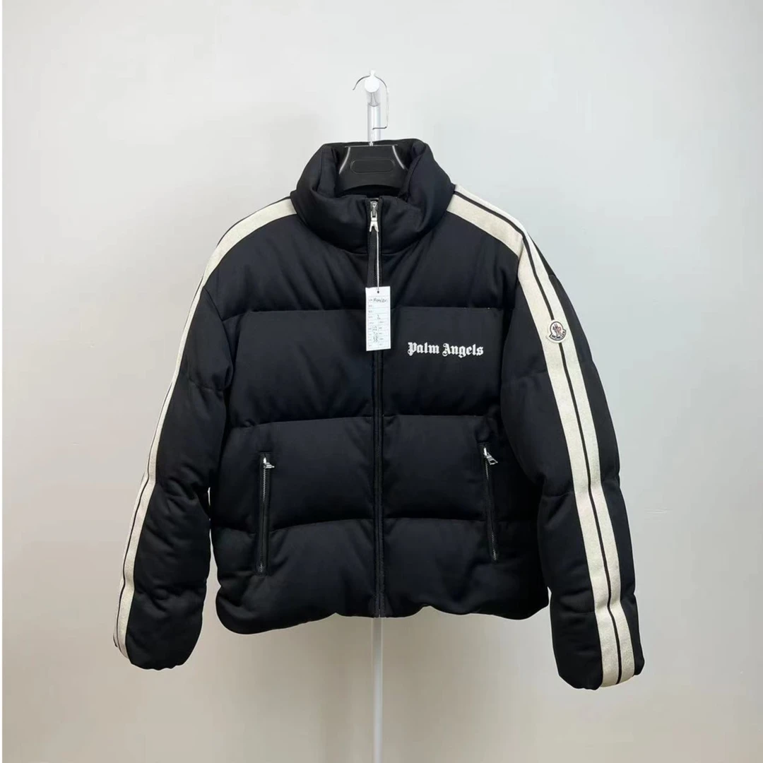 MONCLER蒙口 联名Palm Angles/全新/黑色羽绒服/2码