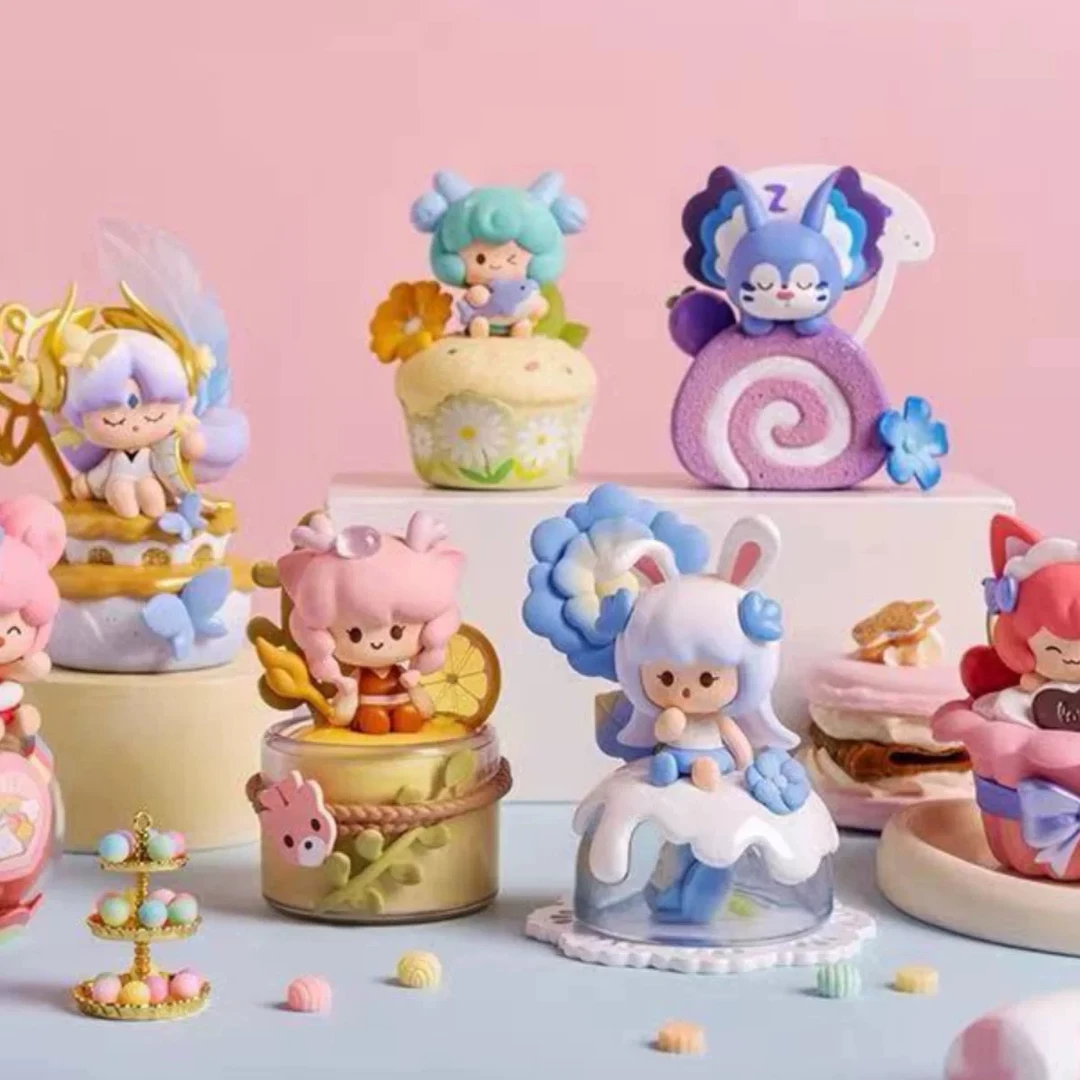 【月月拆盒】王者荣耀峡谷甜品屋系列潮玩盲盒手办