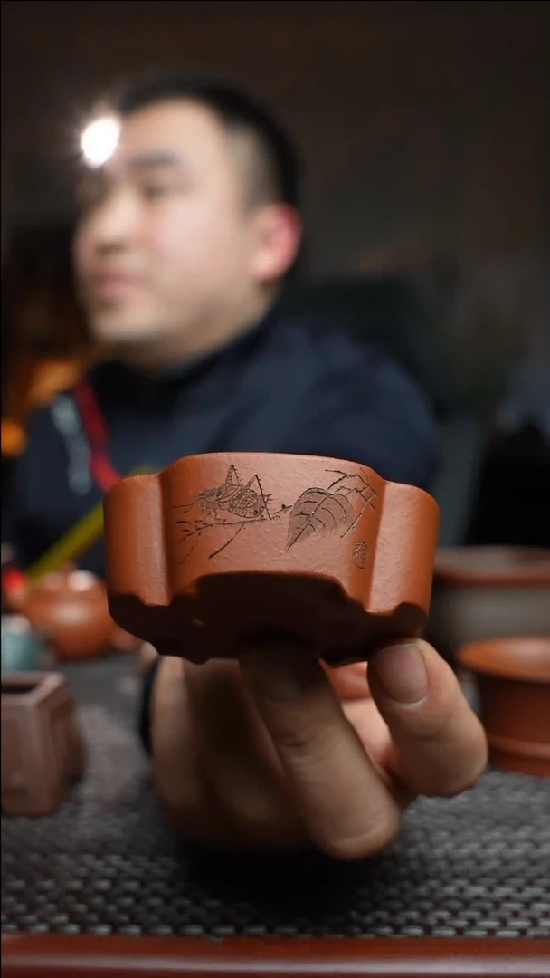 【闪购商品】紫砂花盆1
