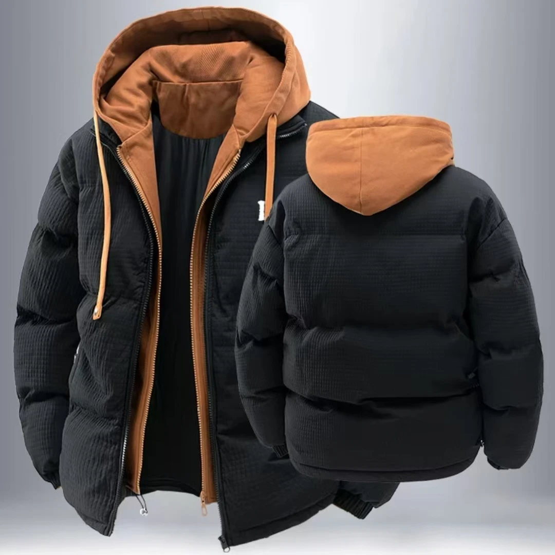 Lee Yubb潮牌新款棉服男士外套青年学生冬季保暖百搭多口袋男上衣