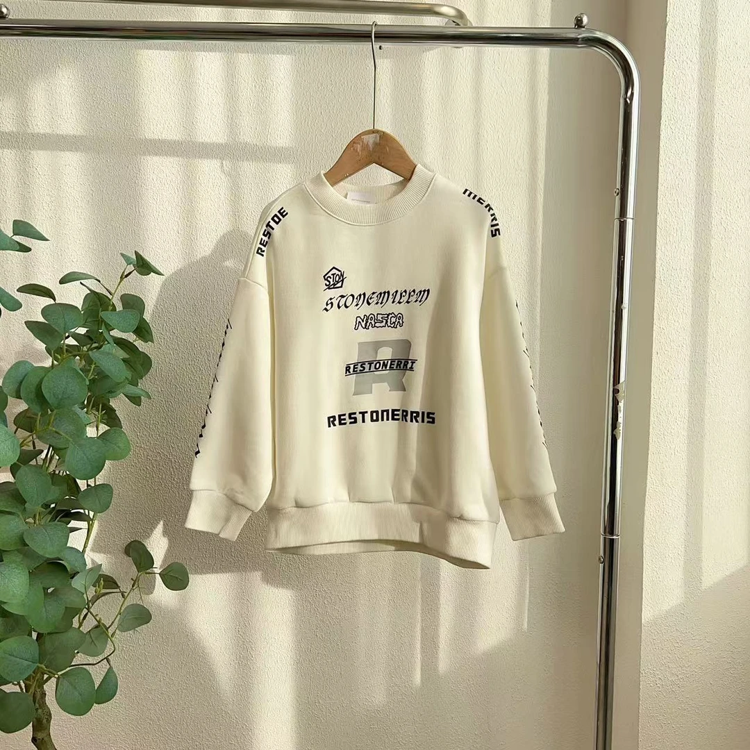 1806裔白色微瑕卫衣