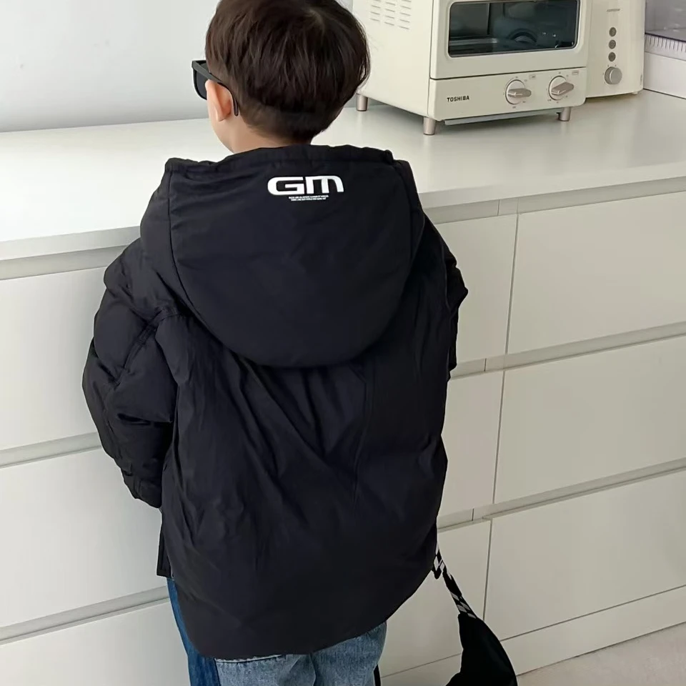 0616个家瑕疵亲子短款鹅绒服