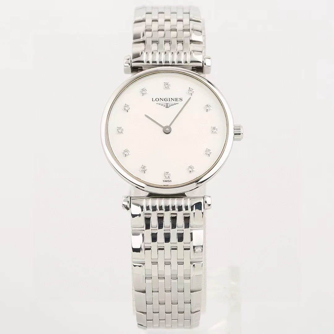 99新 Longines/浪琴 L4.209.4.87.6经典女士腕表24盘