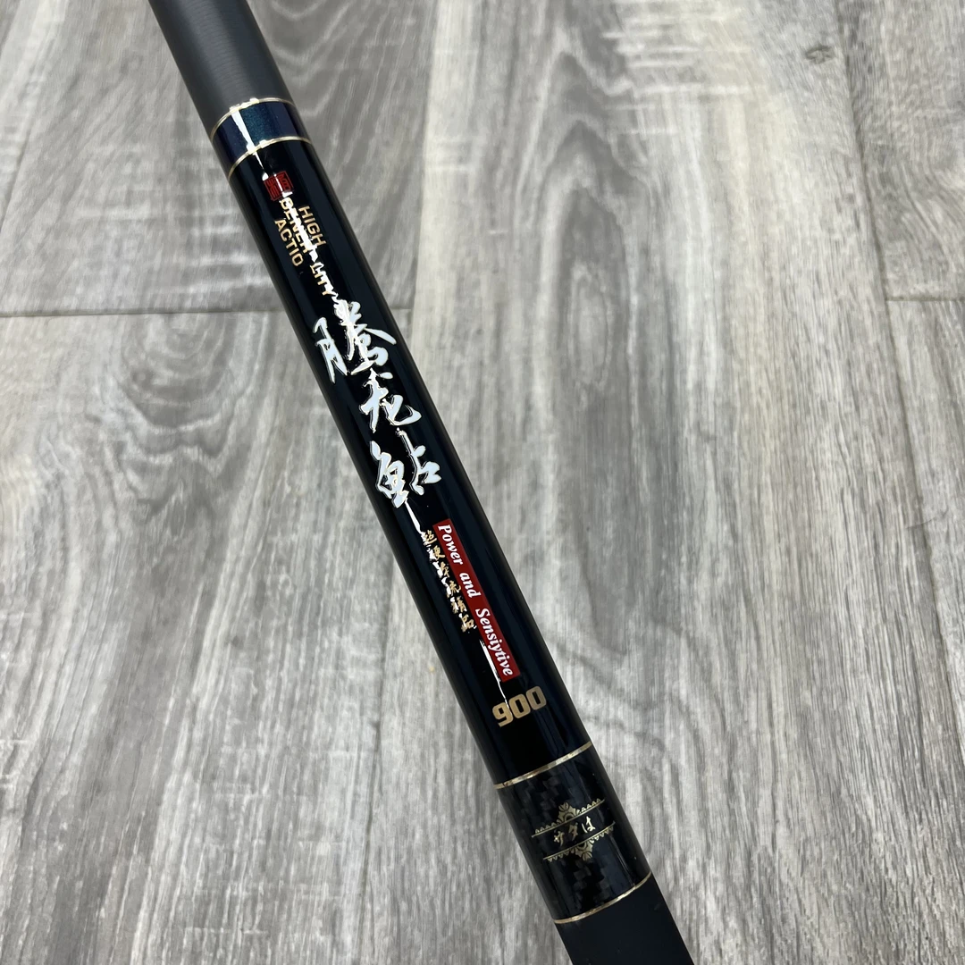 腾龙鲇日本进口碳素传统钓长杆超硬调13米手竿打窝竿草洞鲫鱼炮竿