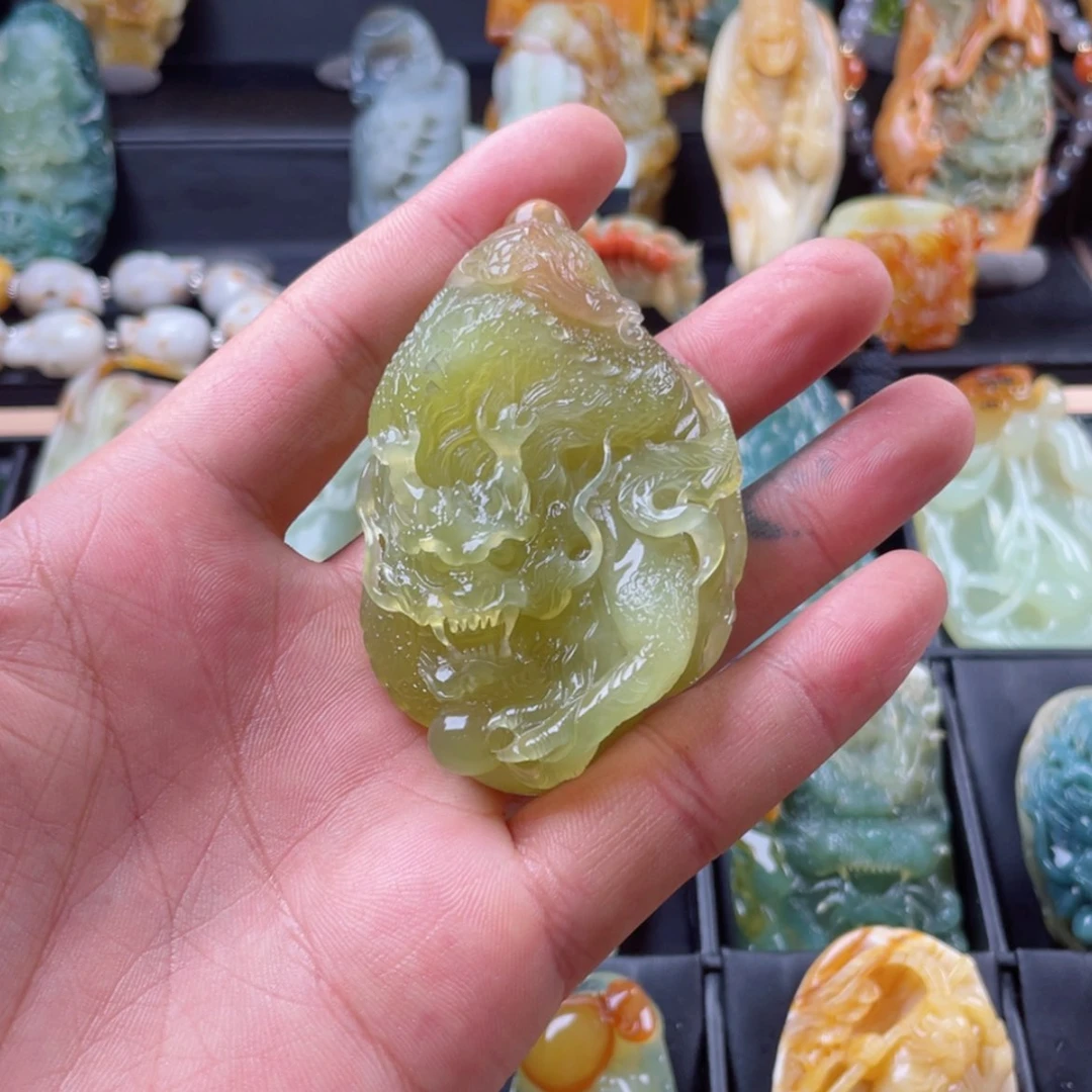 【闪购商品】岫玉手把件未镶嵌热**活