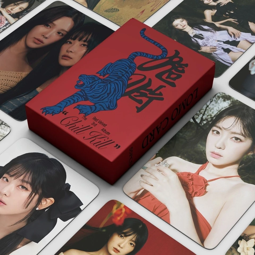 RedVelvet卡片ChillKill小卡WENDYIRENE裴珠泫 专辑周边明信片