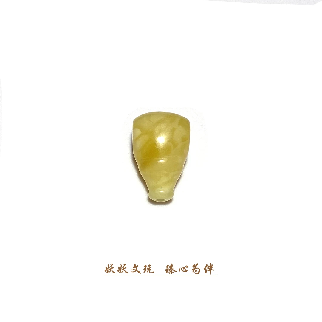 【s295】蜜蜡三通12-13mm左右原矿蜜蜡文玩配饰