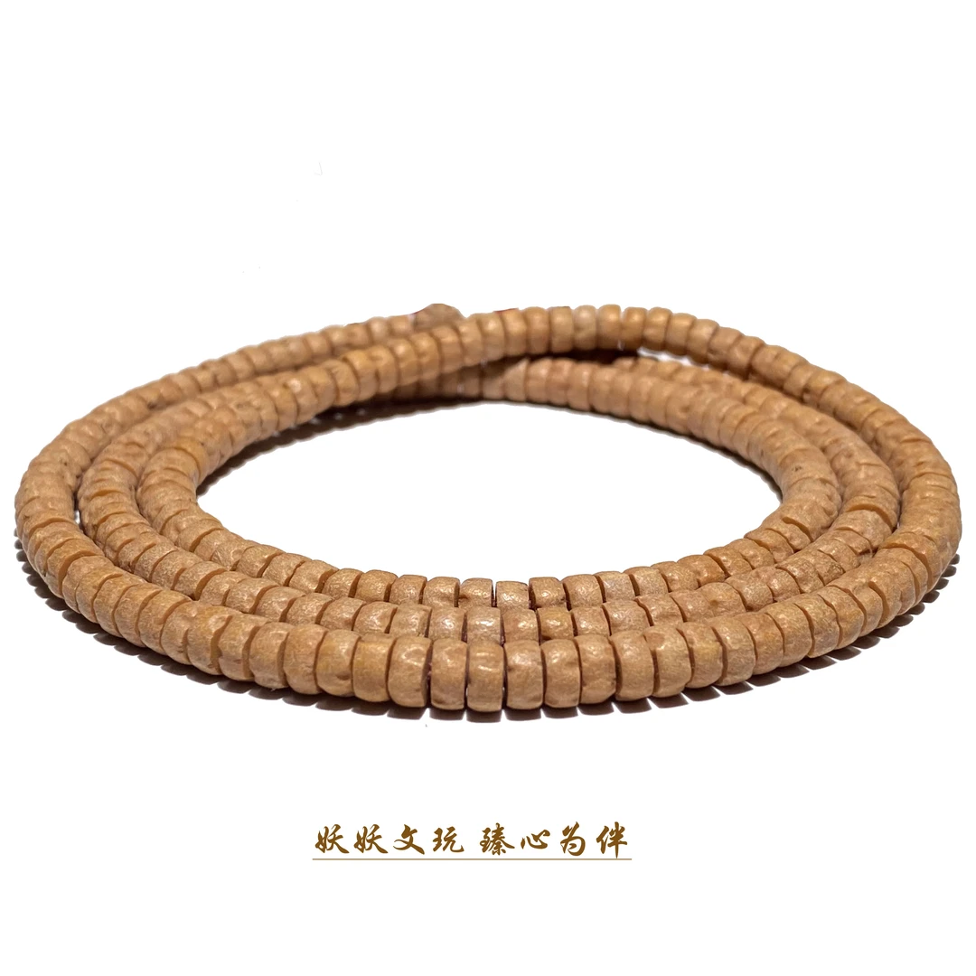 【K5】柏香籽药片108长串尺寸5mm左右 柏香籽百搭长串手串