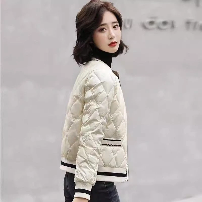 冬季当季爆款小香风轻薄羽绒服女2023年冬季新款时尚洋气小个子高