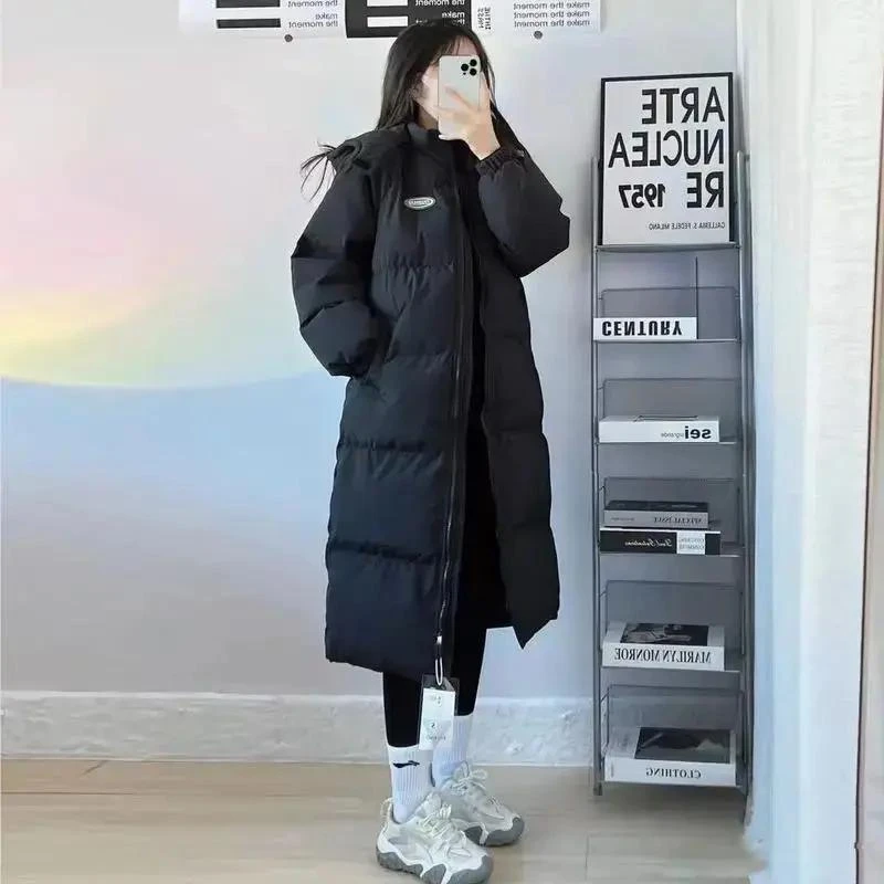 冬季中长款羽服女冬季2023年新款袄小个子加厚衣外套