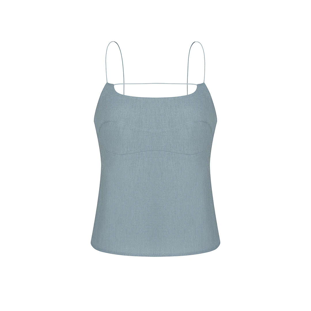 琴老板爱品纱（芳华）舒适时尚百搭吊带背心E4SV406PYE