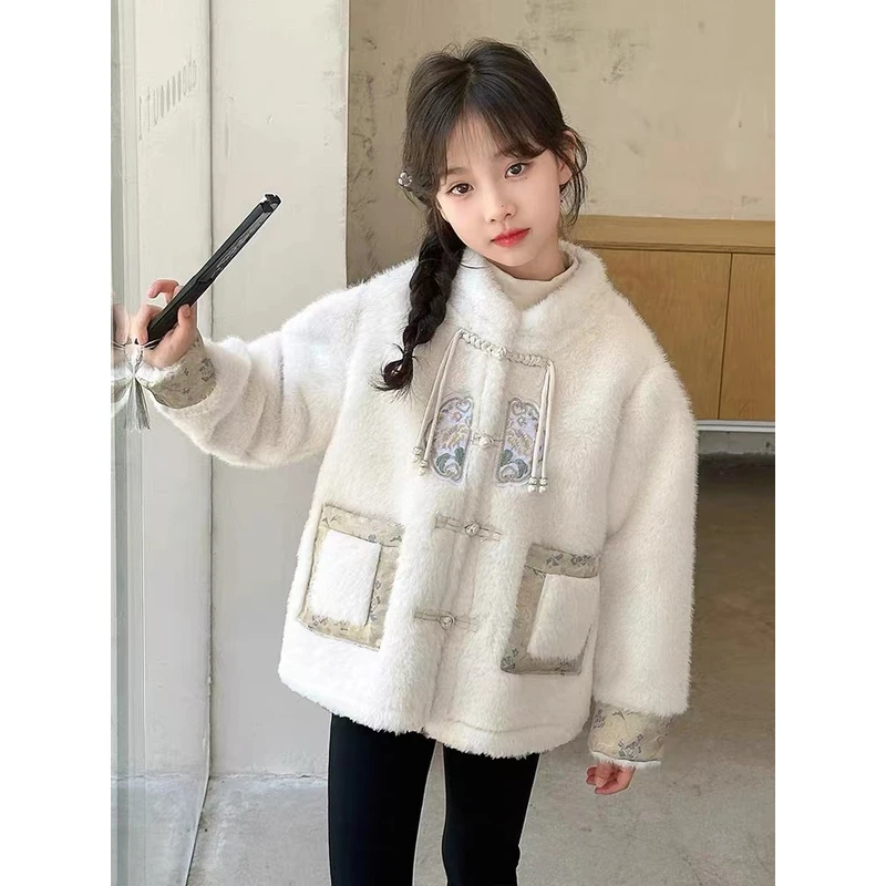 2024新中式毛毛外套（微瑕疵）