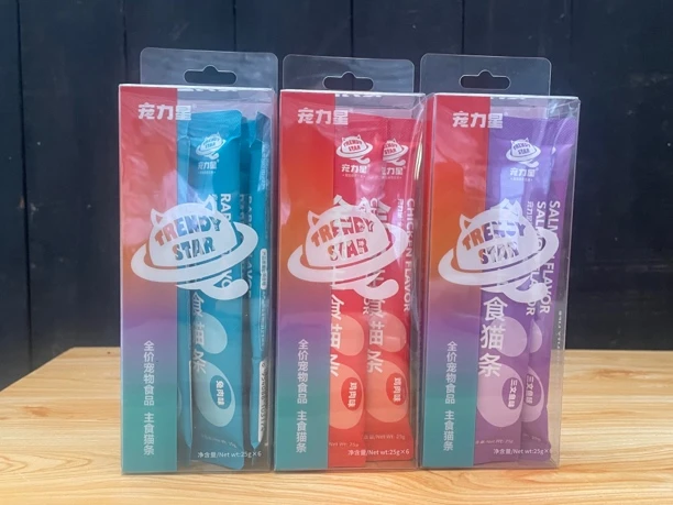 宠力星主食猫条25g一盒6条