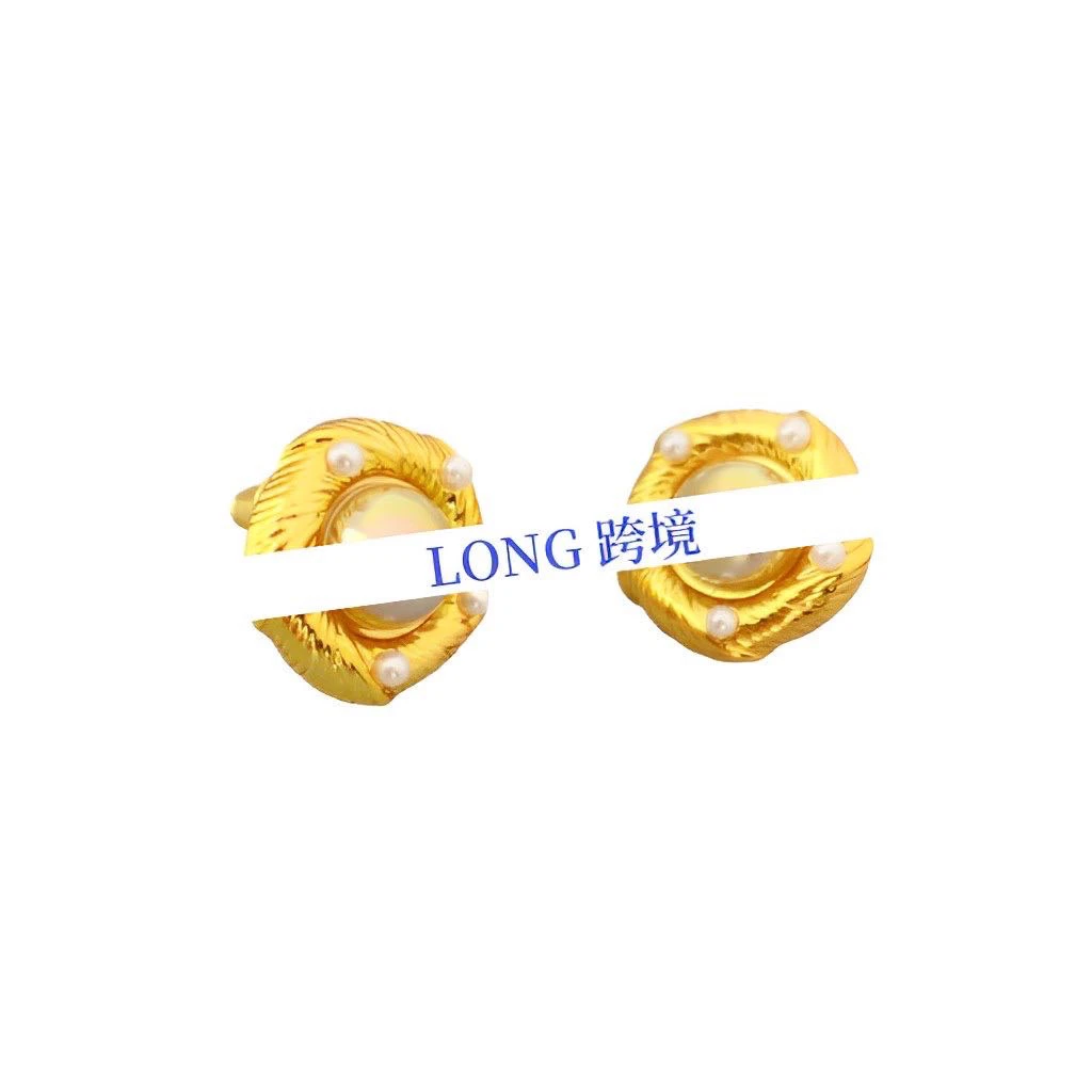 铜合金耳饰 外贸DP高品耳环-A2152