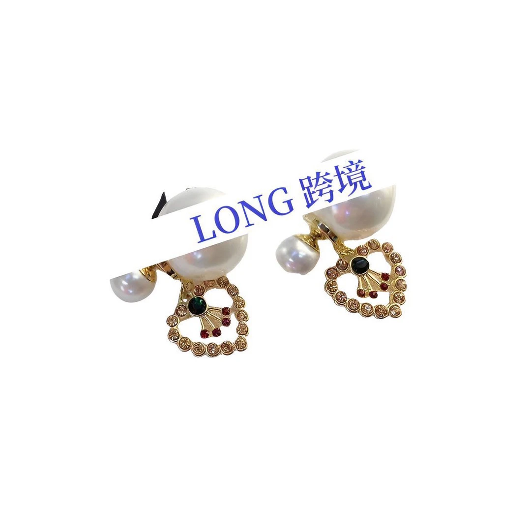 铜合金耳饰 外贸DP高品耳环-A2067