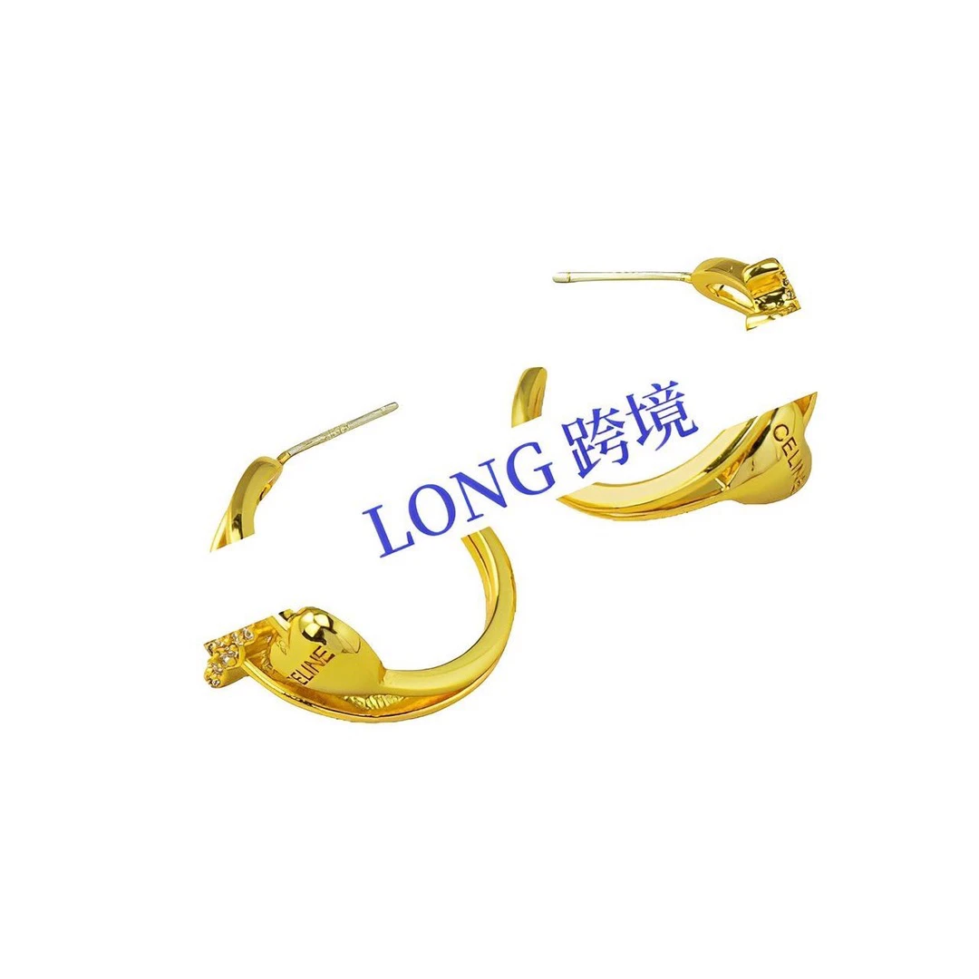 铜合金耳饰 外贸DP高品耳环-1273
