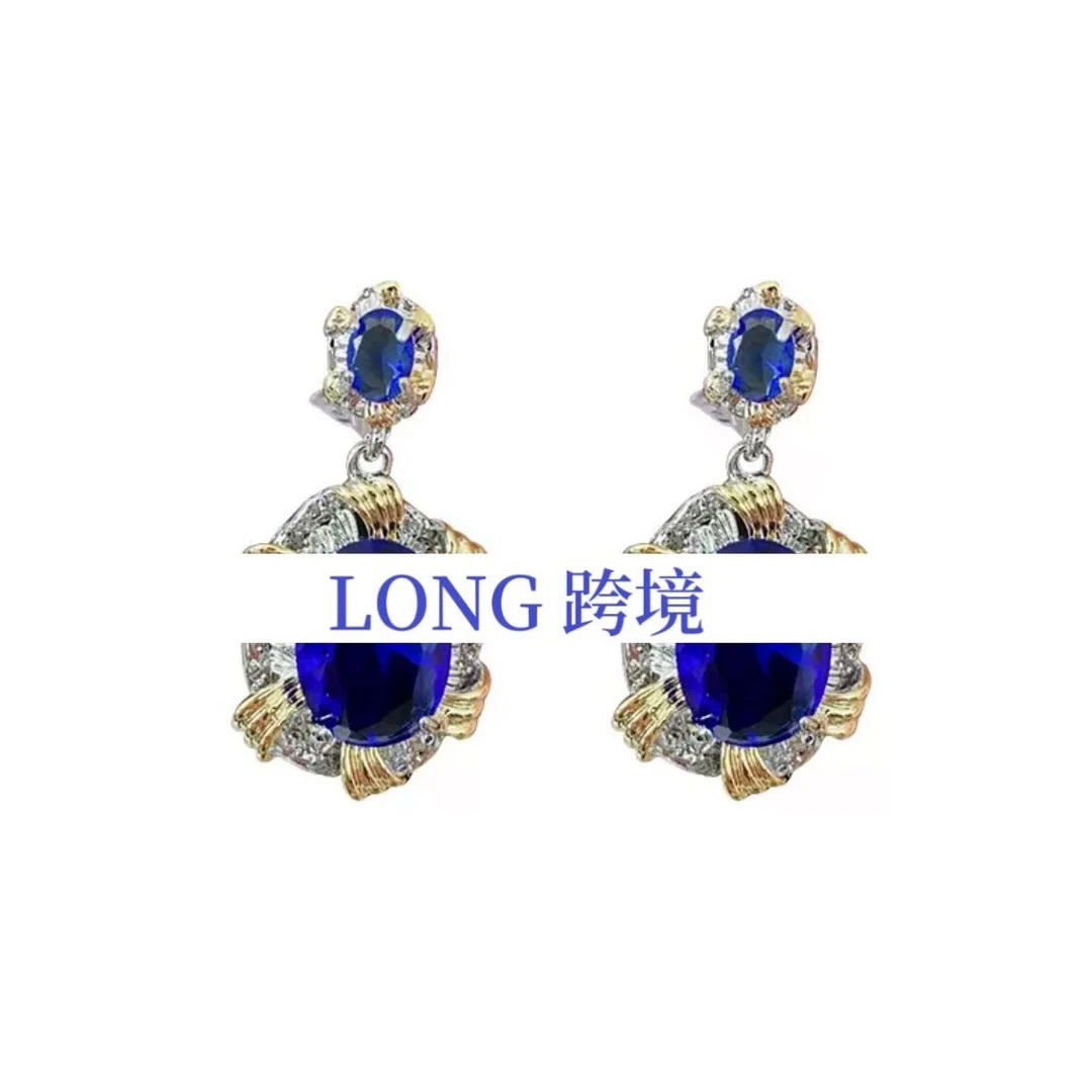 铜合金耳饰 外贸DP高品耳环-1073