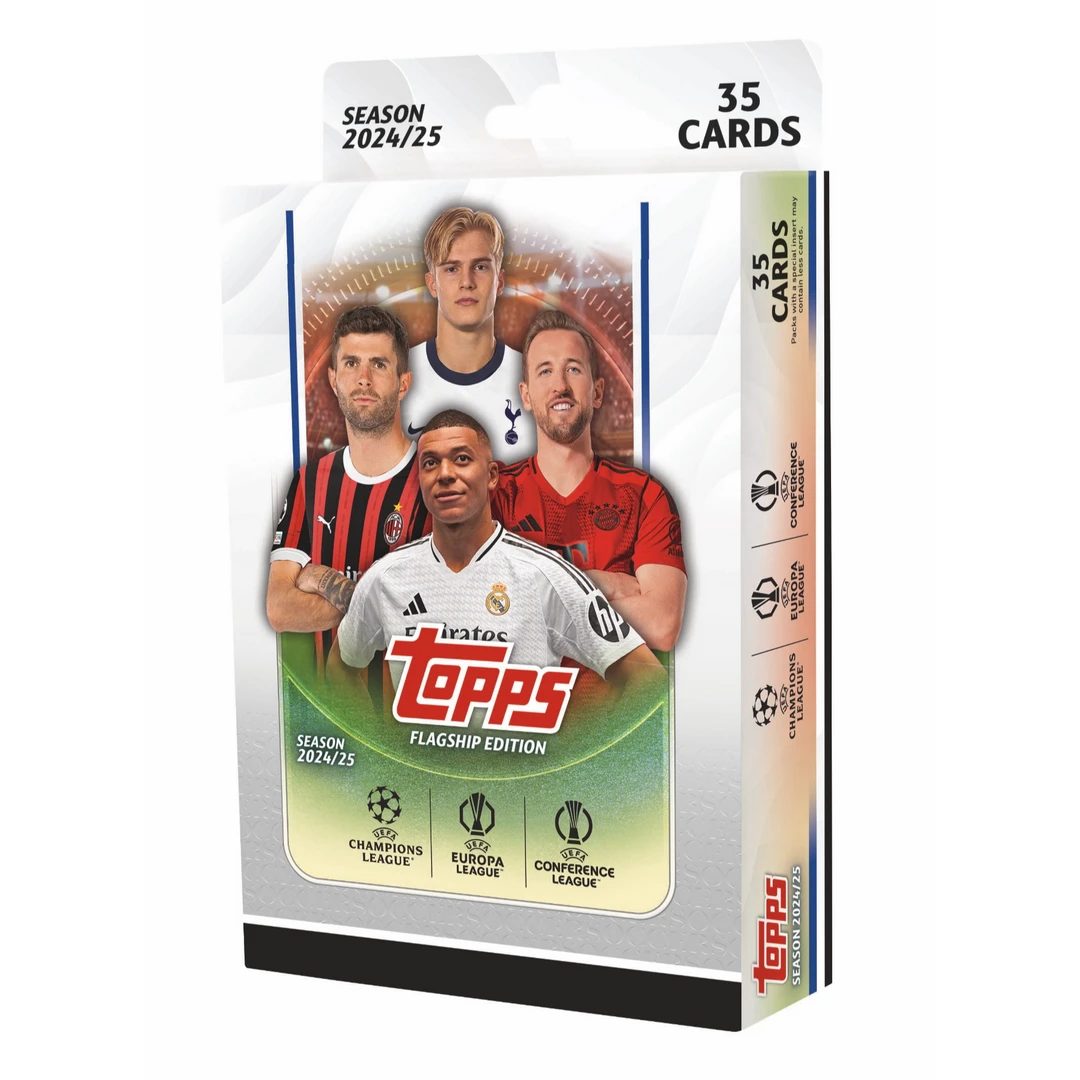 ToppsTOPPS 24-25 欧战 UCC 挂盒 【在线拆盒拆包】！！！