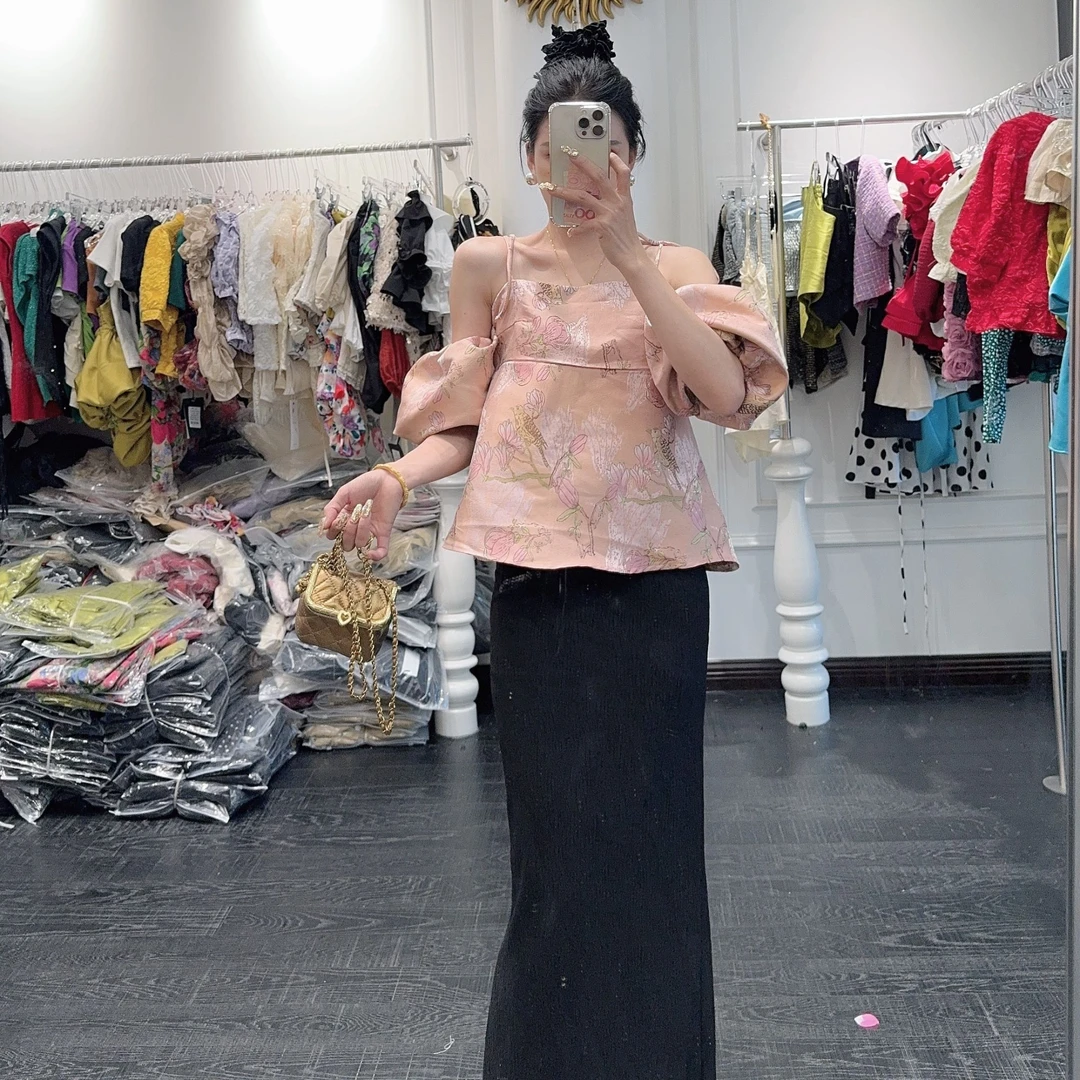 大气元（私服新品）弹力棉显瘦半身裙